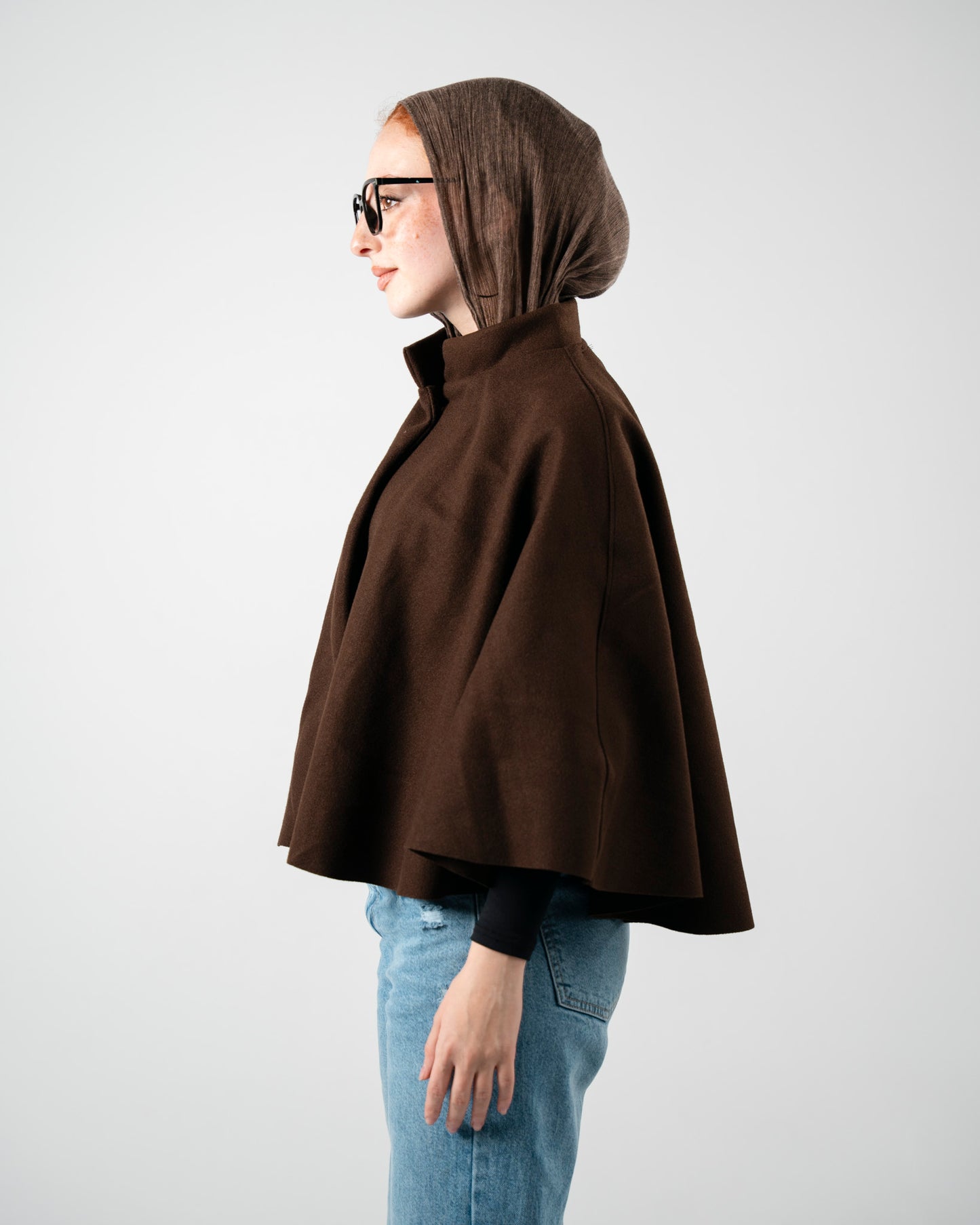 Brown Cape Coat