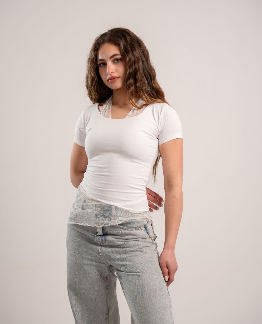 Lace Inner Halter Top
