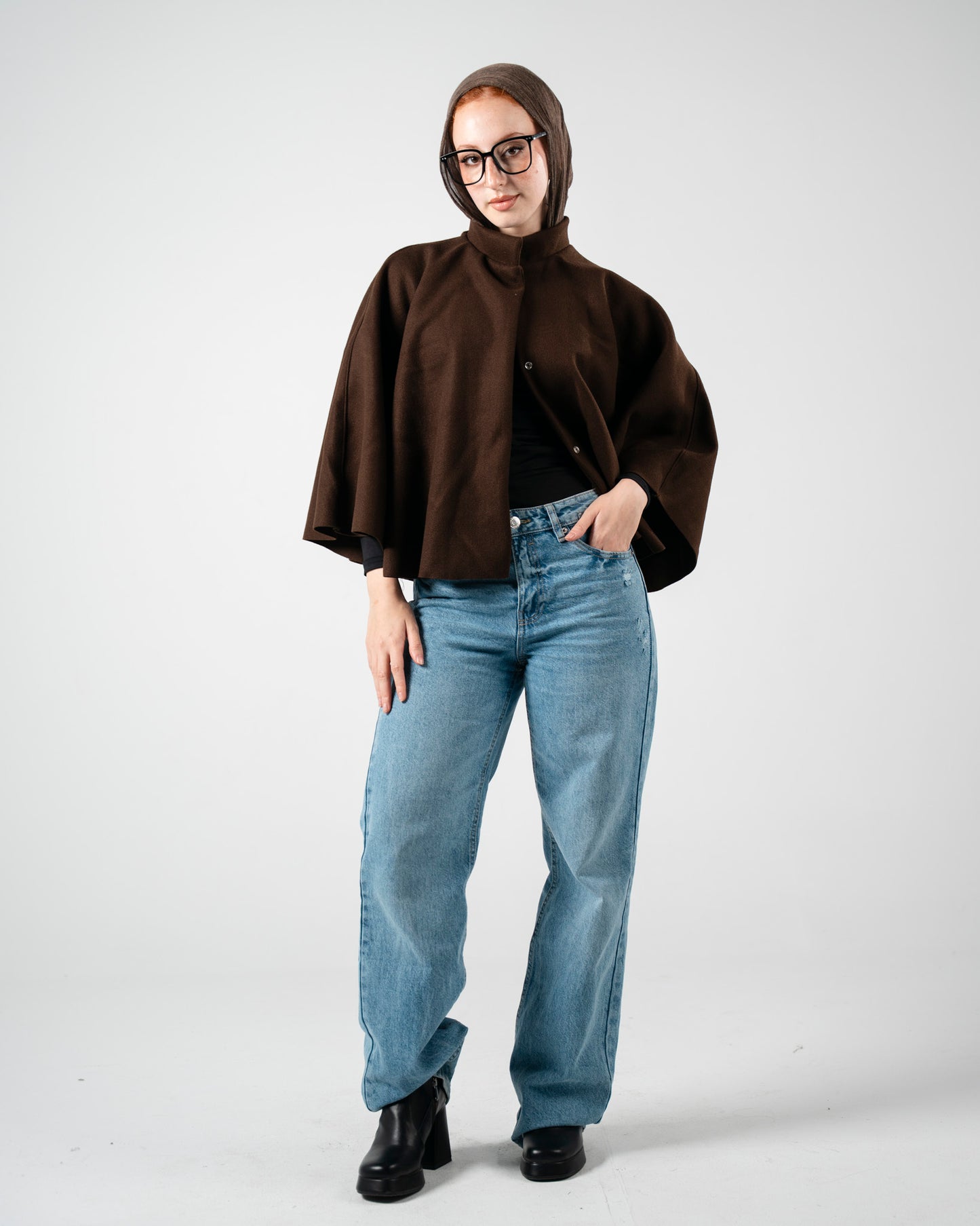 Brown Cape Coat