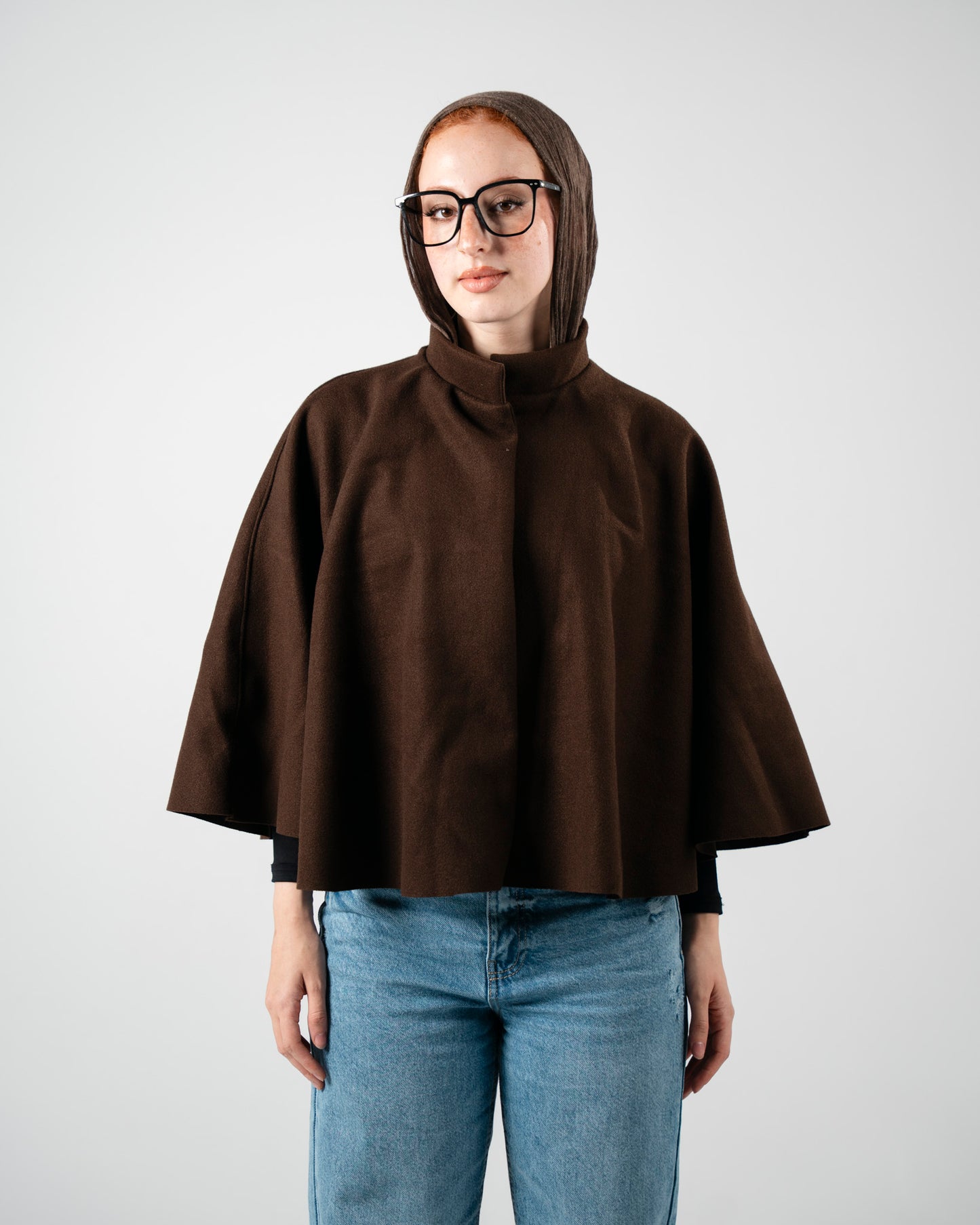 Brown Cape Coat