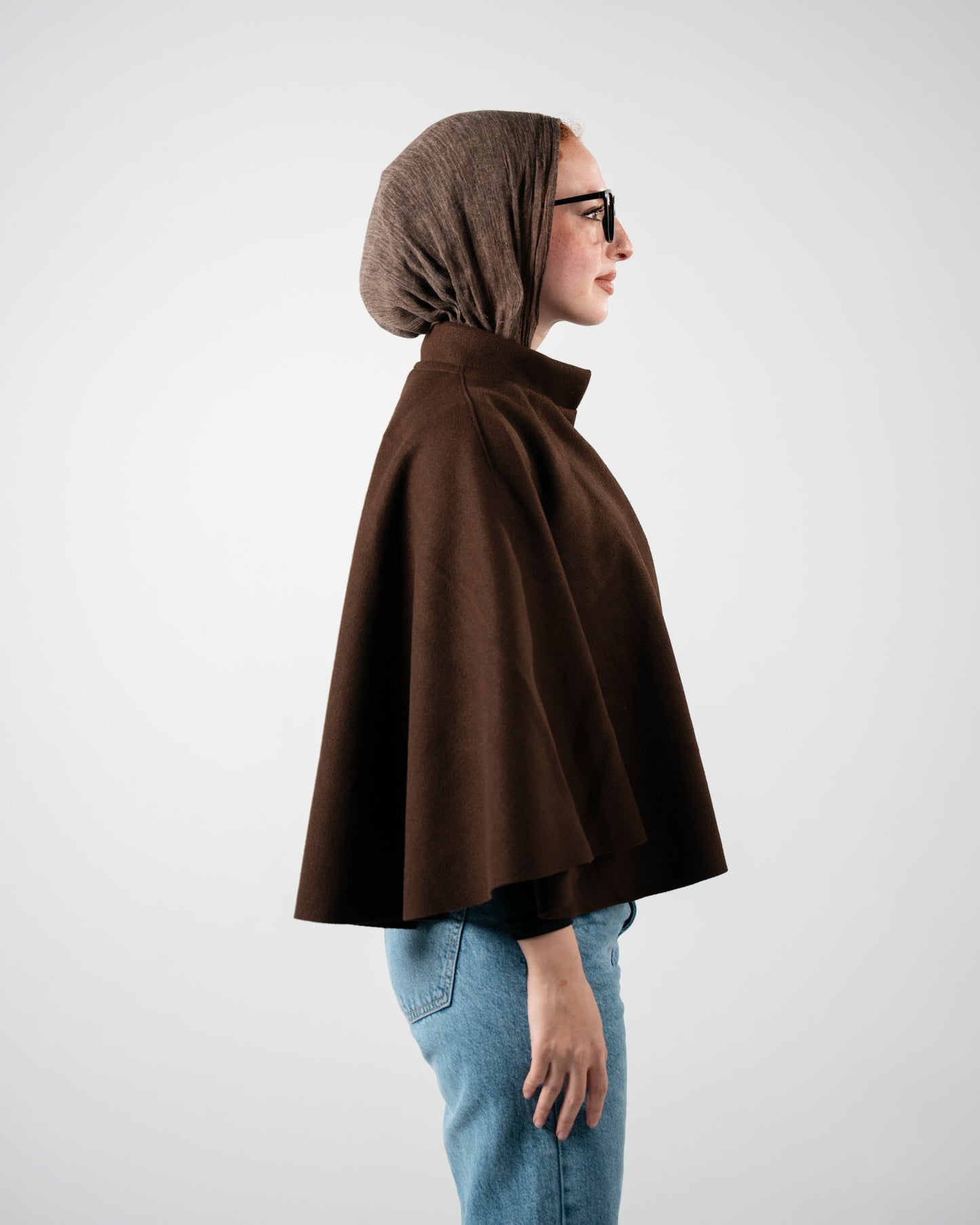 Brown Cape Coat