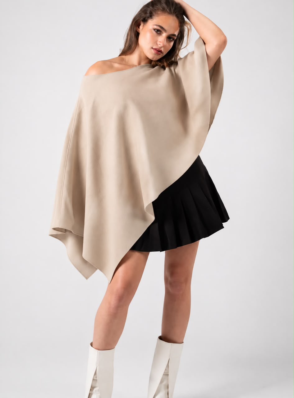 Asymmetrical Poncho