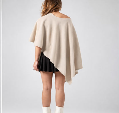 Asymmetrical Poncho